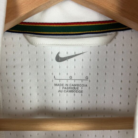 Nike 1 Cent Memphis Tigers Jacket Large Penny Hardaway Coach Sideline White PE - Picture 5 of 6